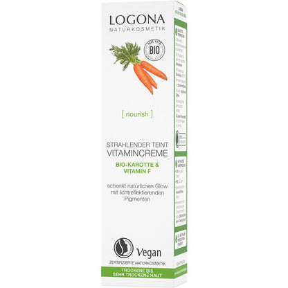 Logona Karotte Vitamincreme Strahlender Teint, 30 ml