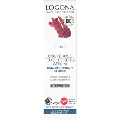 Logona Couperose Feuchtigkeits-Serum, 30 ml