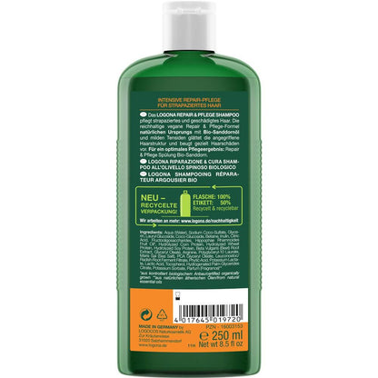 Logona Shampoo Sea Buckthorn Repair&amp;Care, 250 ml