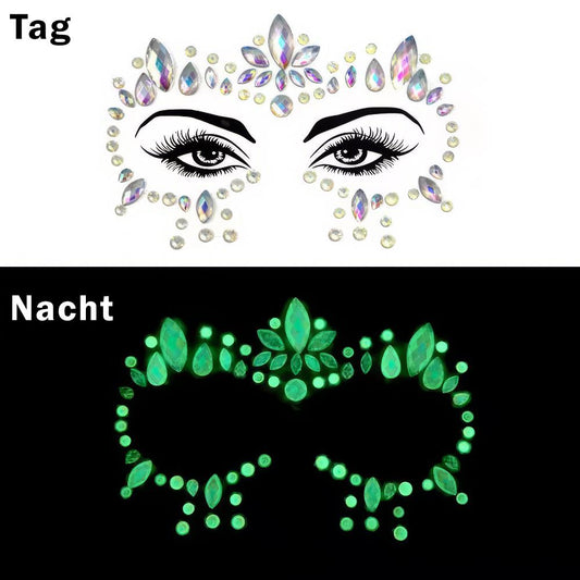 Gesicht Diamanten Face Jewels Glow, Modell 12-1