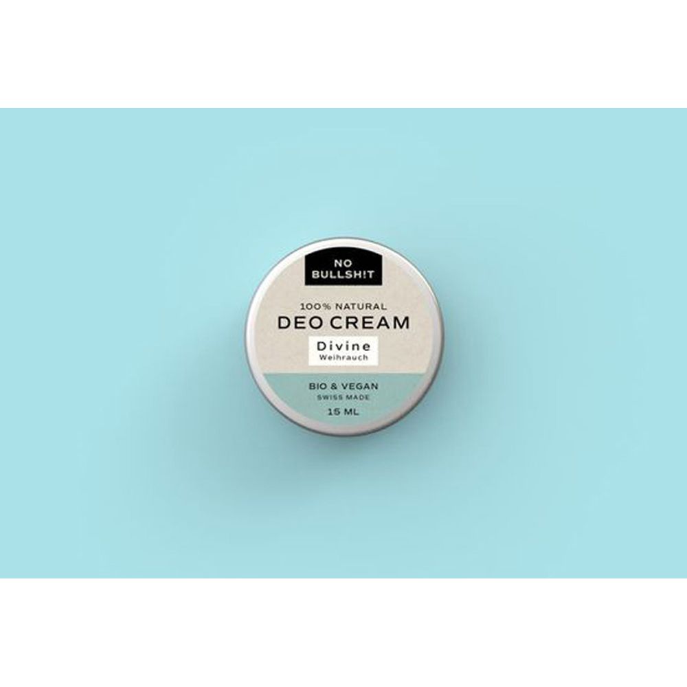 No Bullshit Deodorant Cream Divine, 15 ml