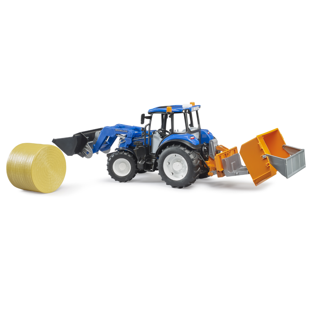 New Holland T5.120 mit Frontlader & Zubehör