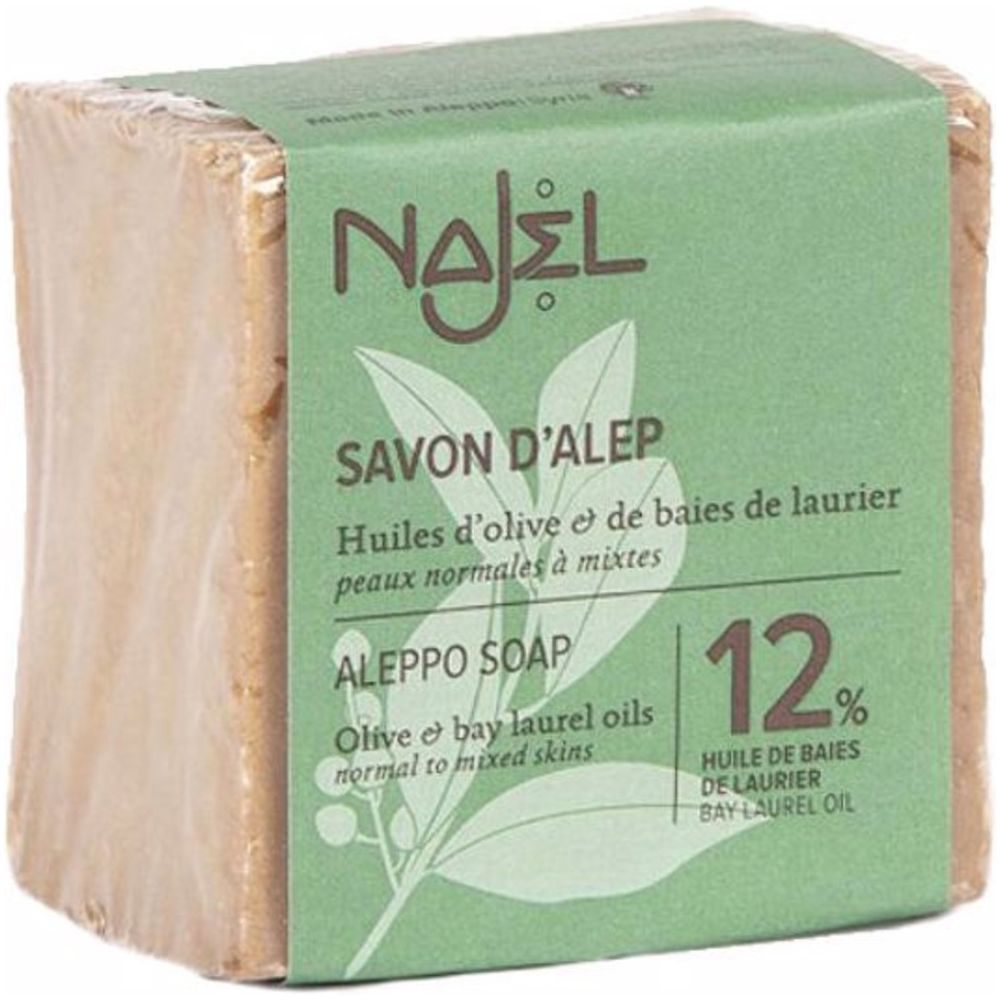 Najel Savon d'Alep 12% laurel oil, 200 g