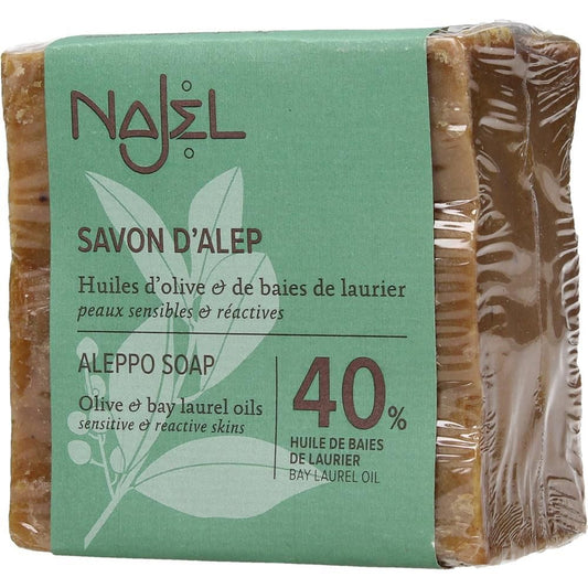 Najel Savon d'Alep 40% Lorbeeröl, 185 g