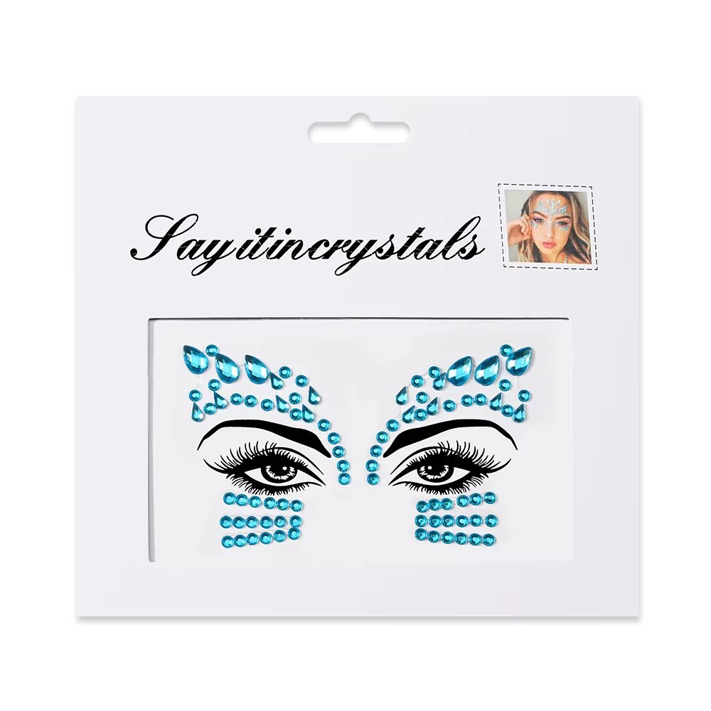 Face Jewels Sentia - Hellblau, NT-LT-09