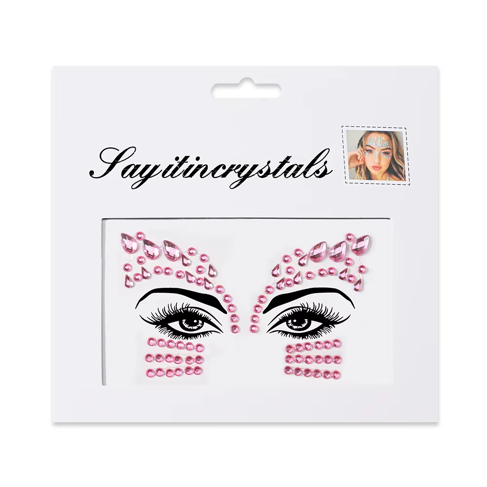 Face Jewels Sentia - Rosa, NT-LT-10