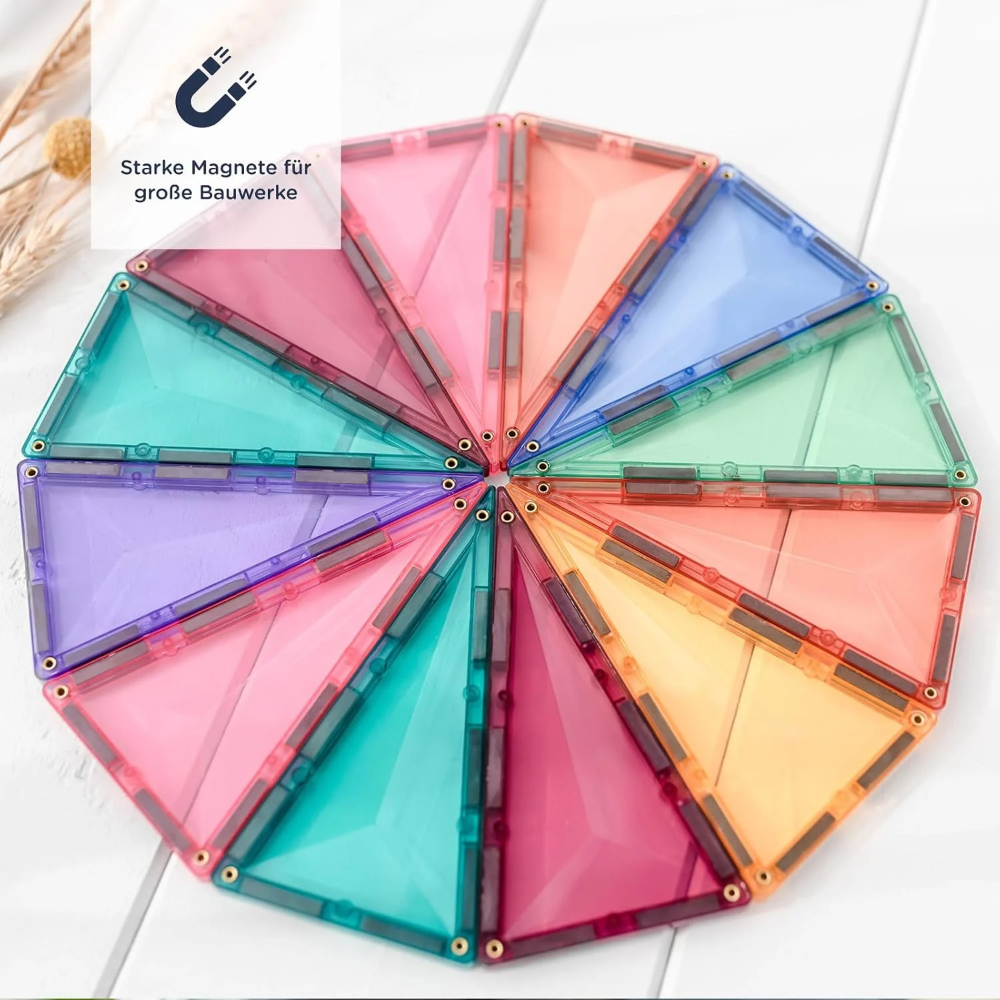 Pastell Geometrie Packung, 40-teilig