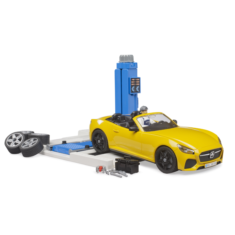 PKW Service Center mit Roadster