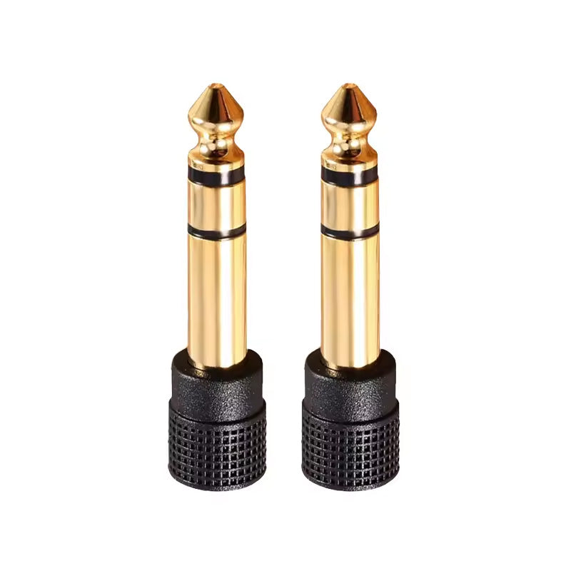 Jack (6.3 mm) Male zu Klinke (3.5 mm) Female Adapter, 2er-Set