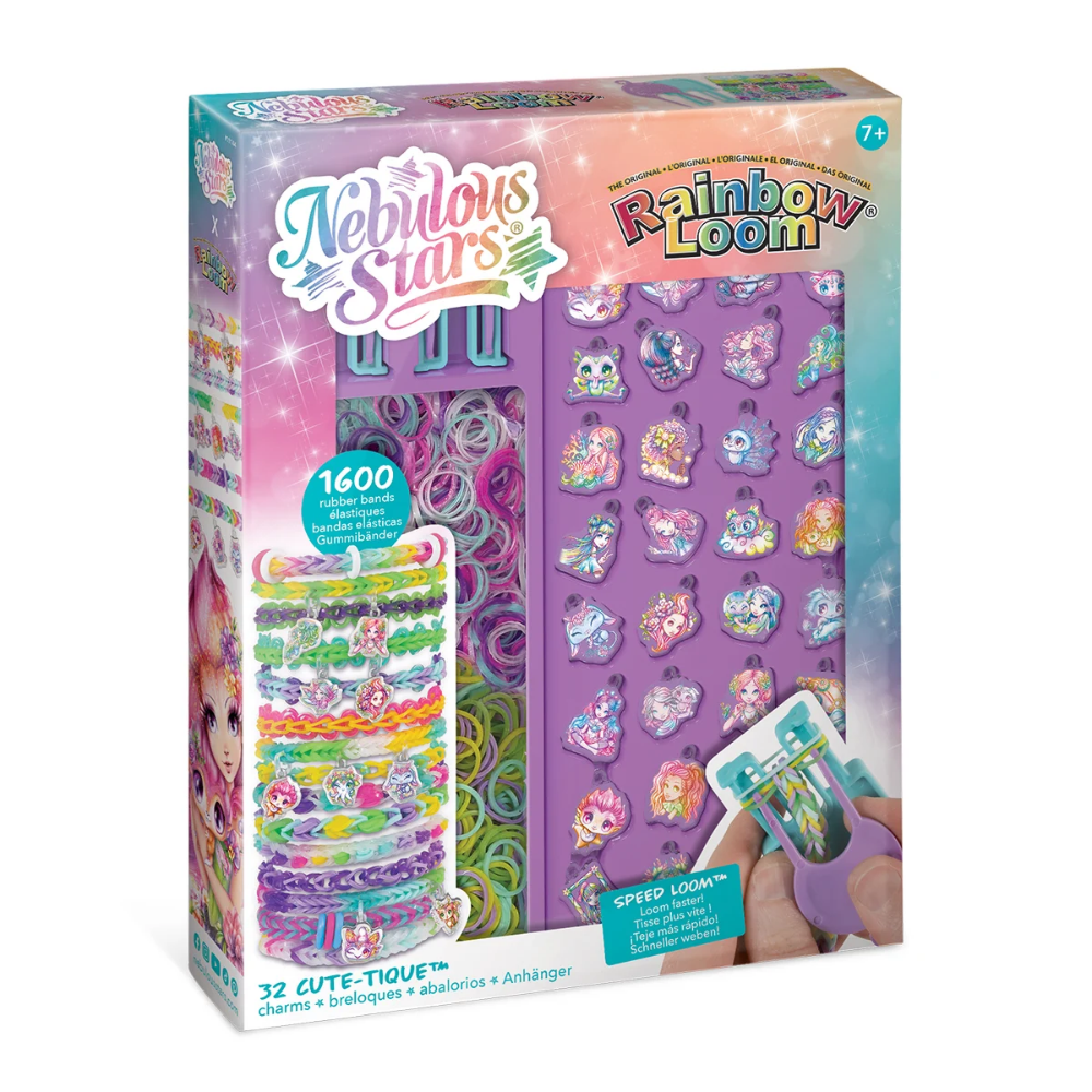 Rainbow Loom Charm Armbandset