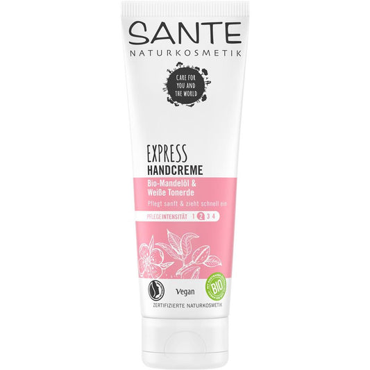 Sante Express Hand Cream White Clay, 75 ml