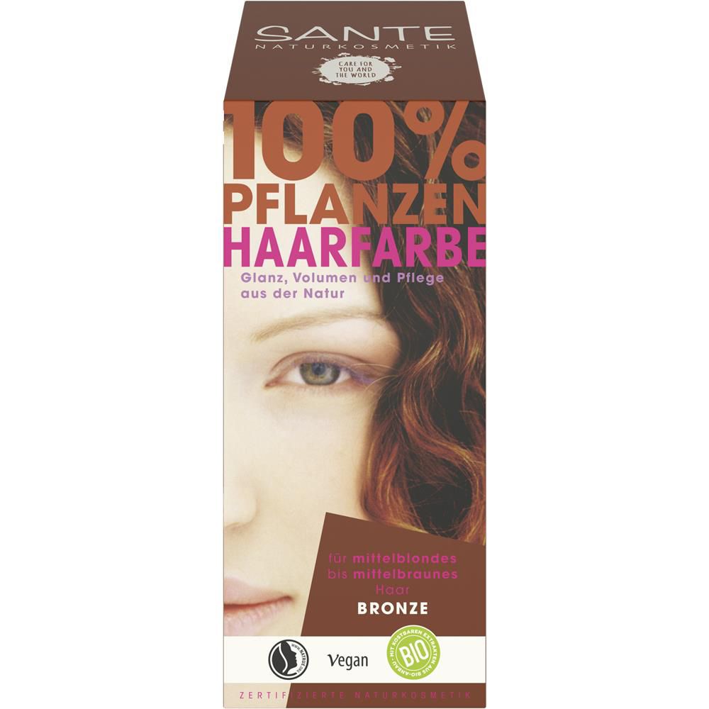 Sante herbal hair colour - bronze, 100 g