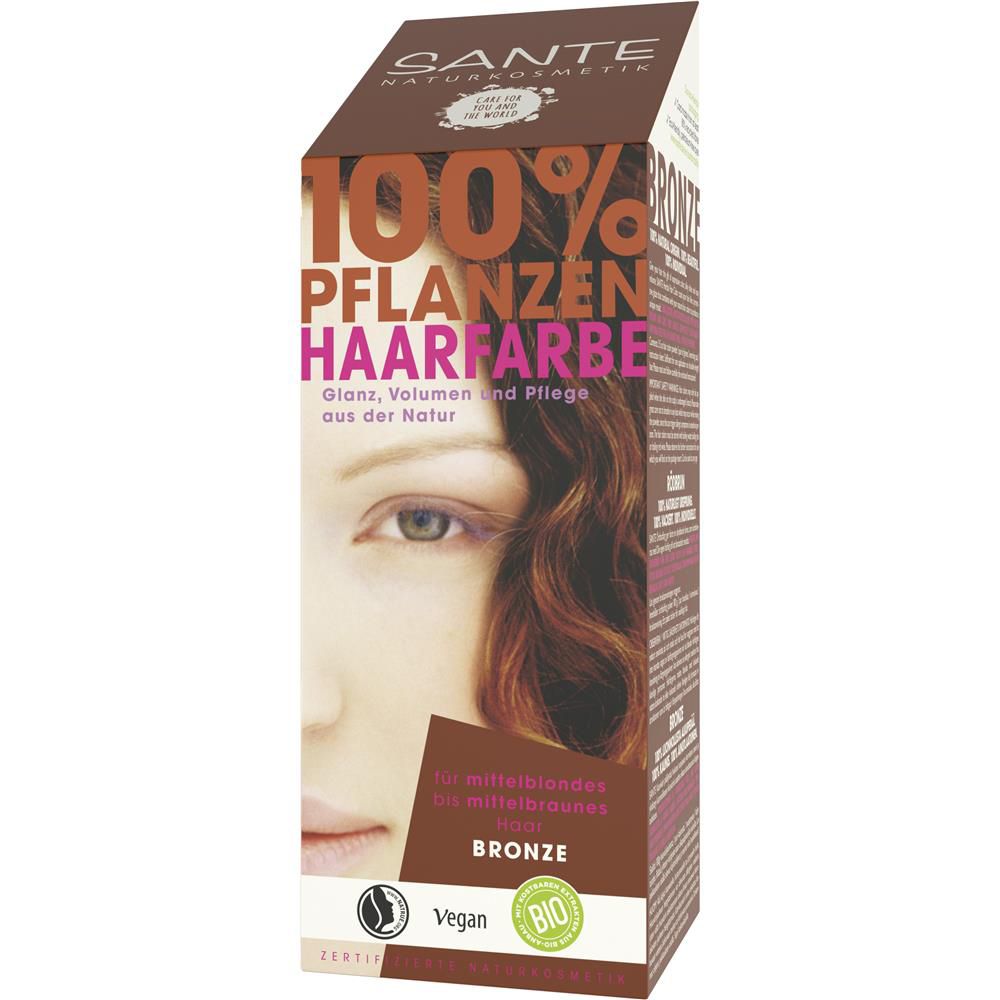 Sante herbal hair colour - bronze, 100 g