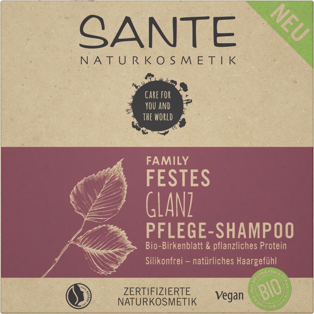 Sante Family Solid Shampoo Shine, 60 g