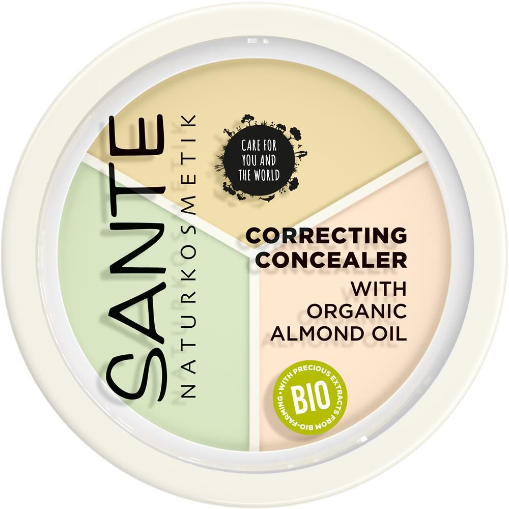 Sante Concealer 3in1 Pink/Green/Beige