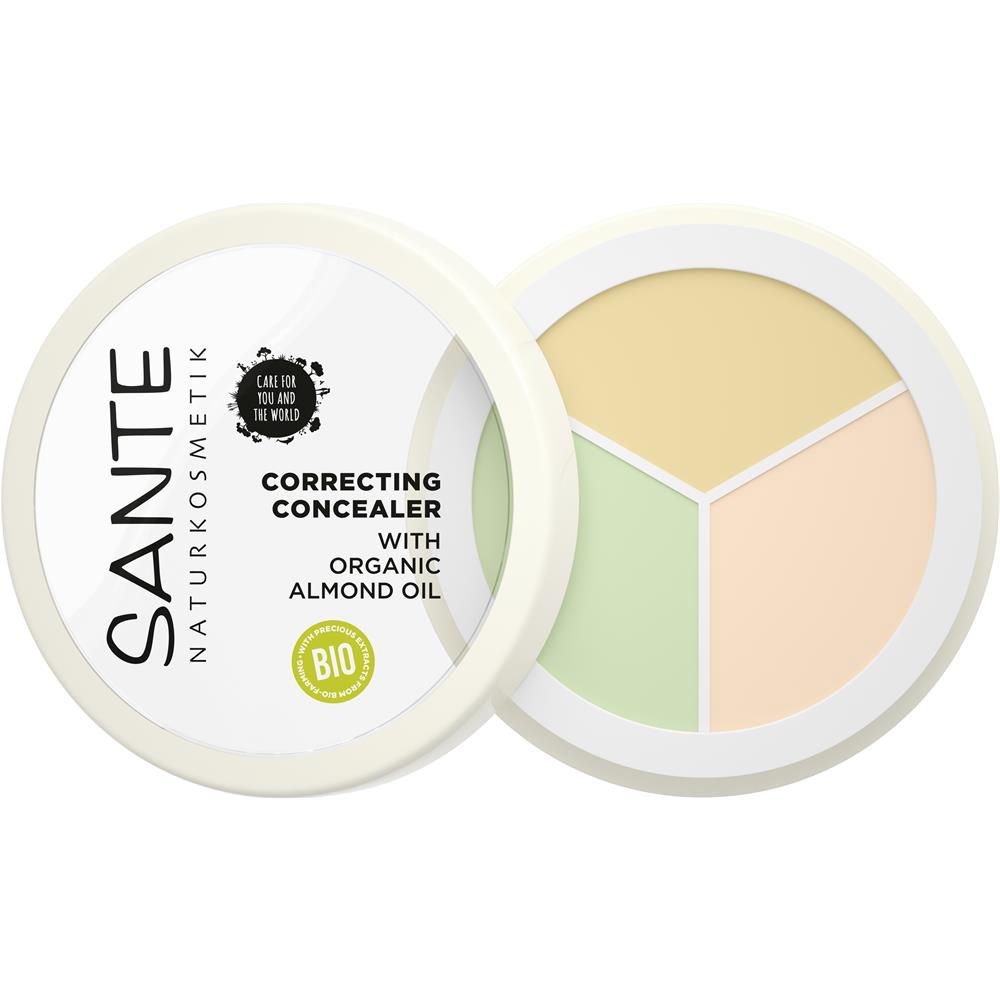 Sante Concealer 3in1 Rosa/Grün/Beige