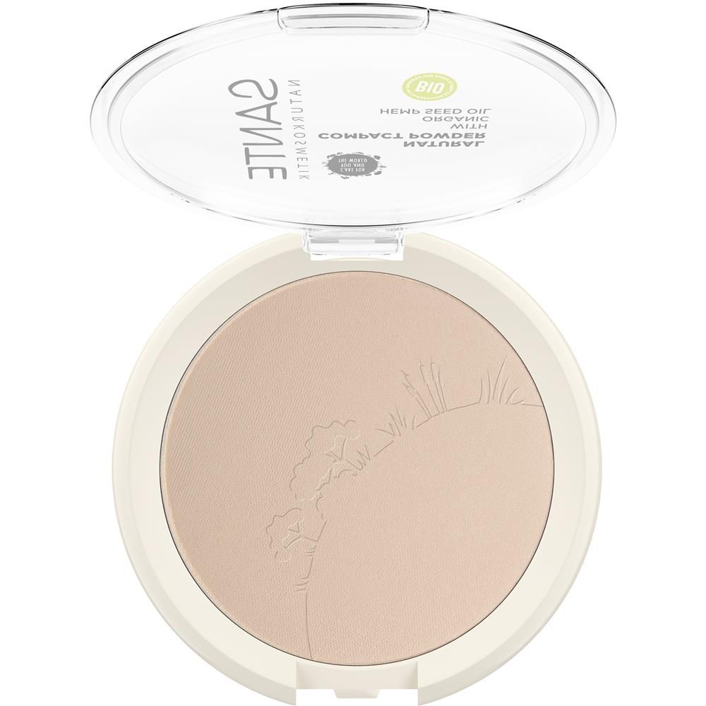 Sante Natural Compact Powder 01 Cool Ivory