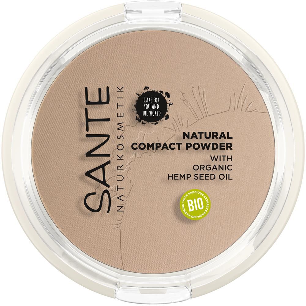 Poudre Compacte Naturelle Sante 02 Beige Neutre