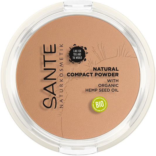 Sante Poudre Compacte Naturelle 03 Miel Chaud