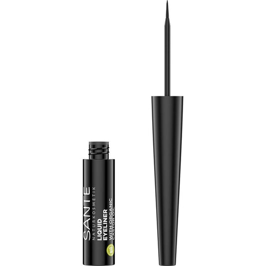 Sante Liquid Eyeliner 01 Black with Organic Castor Oil