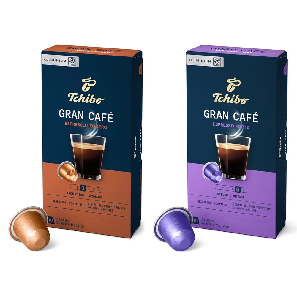 Gran Café Set Espresso Leggero & Espresso Forte