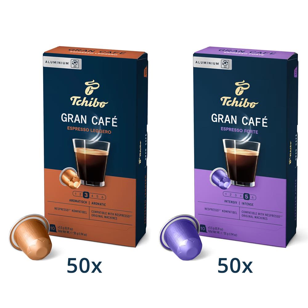 Gran Café Set Espresso Leggero & Espresso Forte