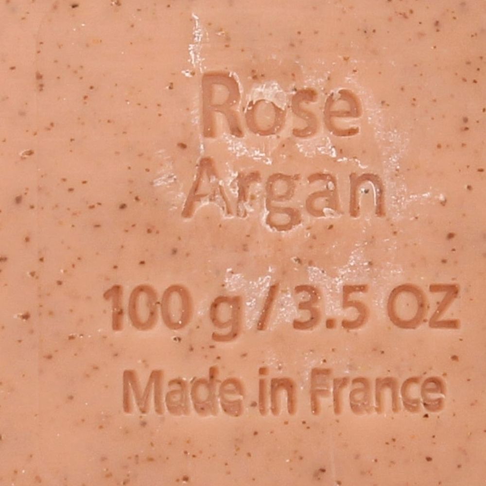 Savon du Midi soap with argan oil rose, 100 g