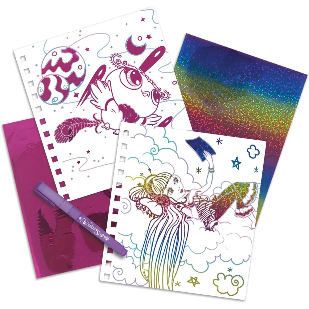 Nebulous Stars Small Creative Book Foil Art – Produktbild 5