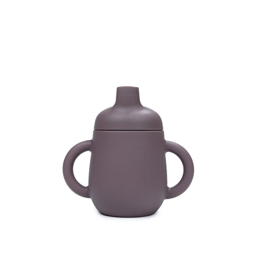 * SOINA silicone 3in1 cup, aubergine