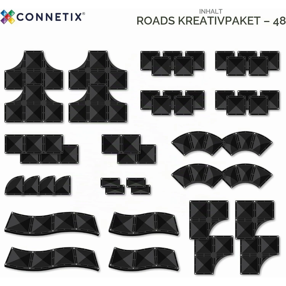 Strassenset Packung, 48-teilig