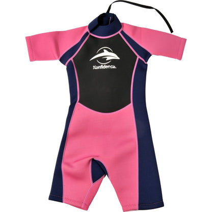 Konfidence wetsuit shorty pink, 7-8 years, pink