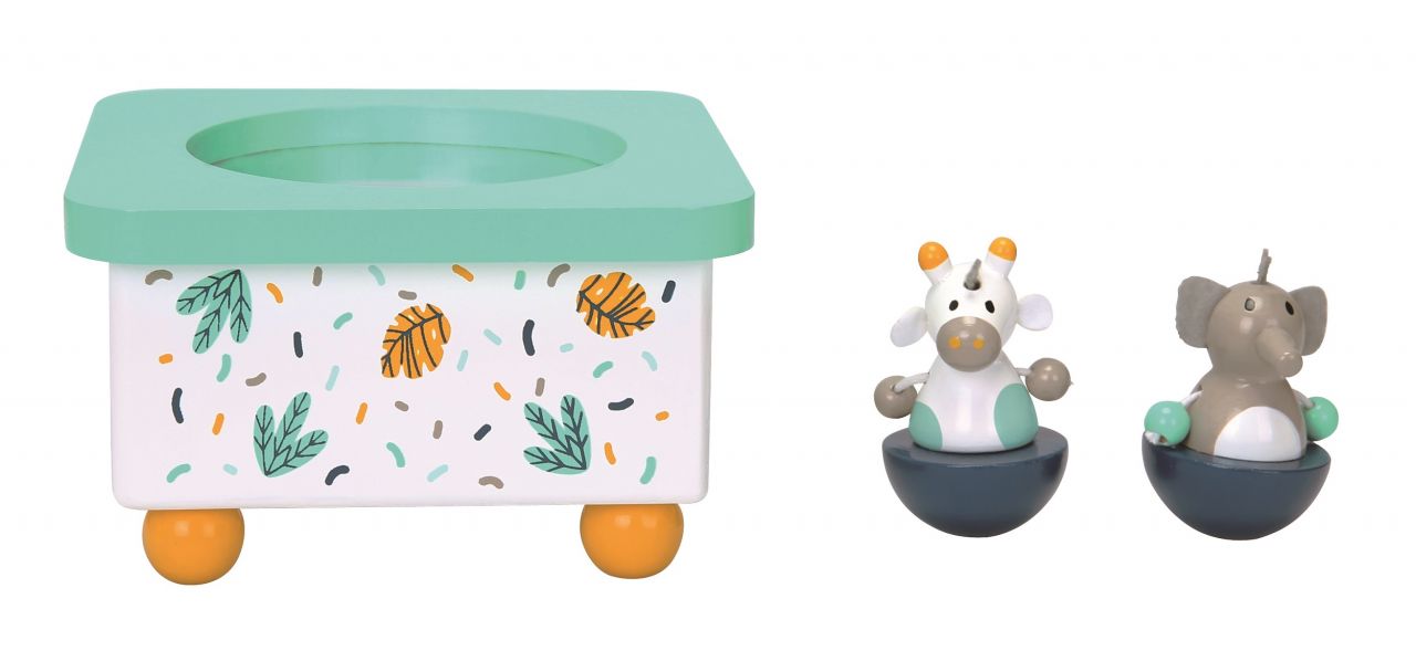Idis Musikdose Elefant & Giraffe