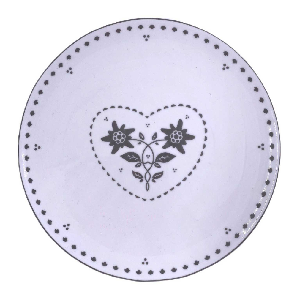 FOLK Teller Set, 4 Stk