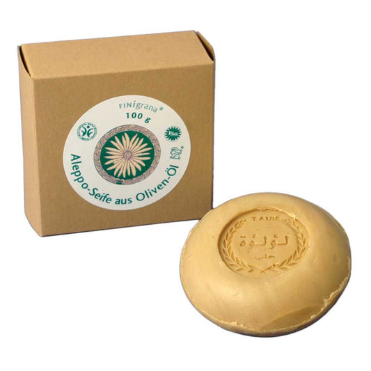 Finigrana Aleppo Mild Olive Soap with Wheat Germ Oil, 95 g