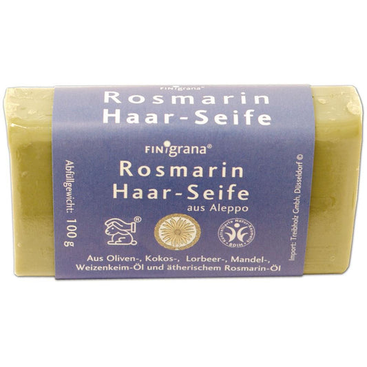 Finigrana Haar-Seife Rosmarin, 100 g