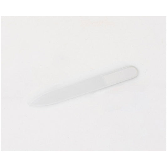 FINigrana glass nail file, transparent, 90 mm