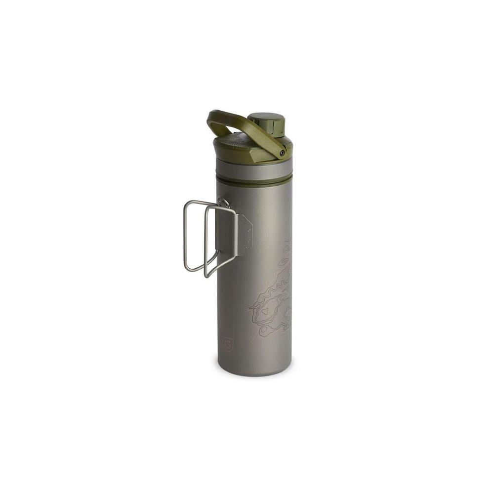 Grayl Ultrapress Titanium, olive terne