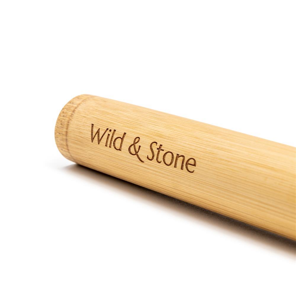 Wild &amp; Stone Bamboo Toothbrush Travel Case, Adult