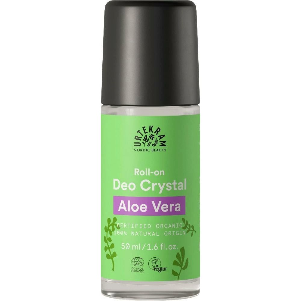 Urtekram Deodorant Roll On Crystal Aloe Vera, 50 ml