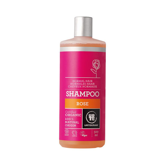 Urtekram Shampoo Rose, normal hair, 500 ml