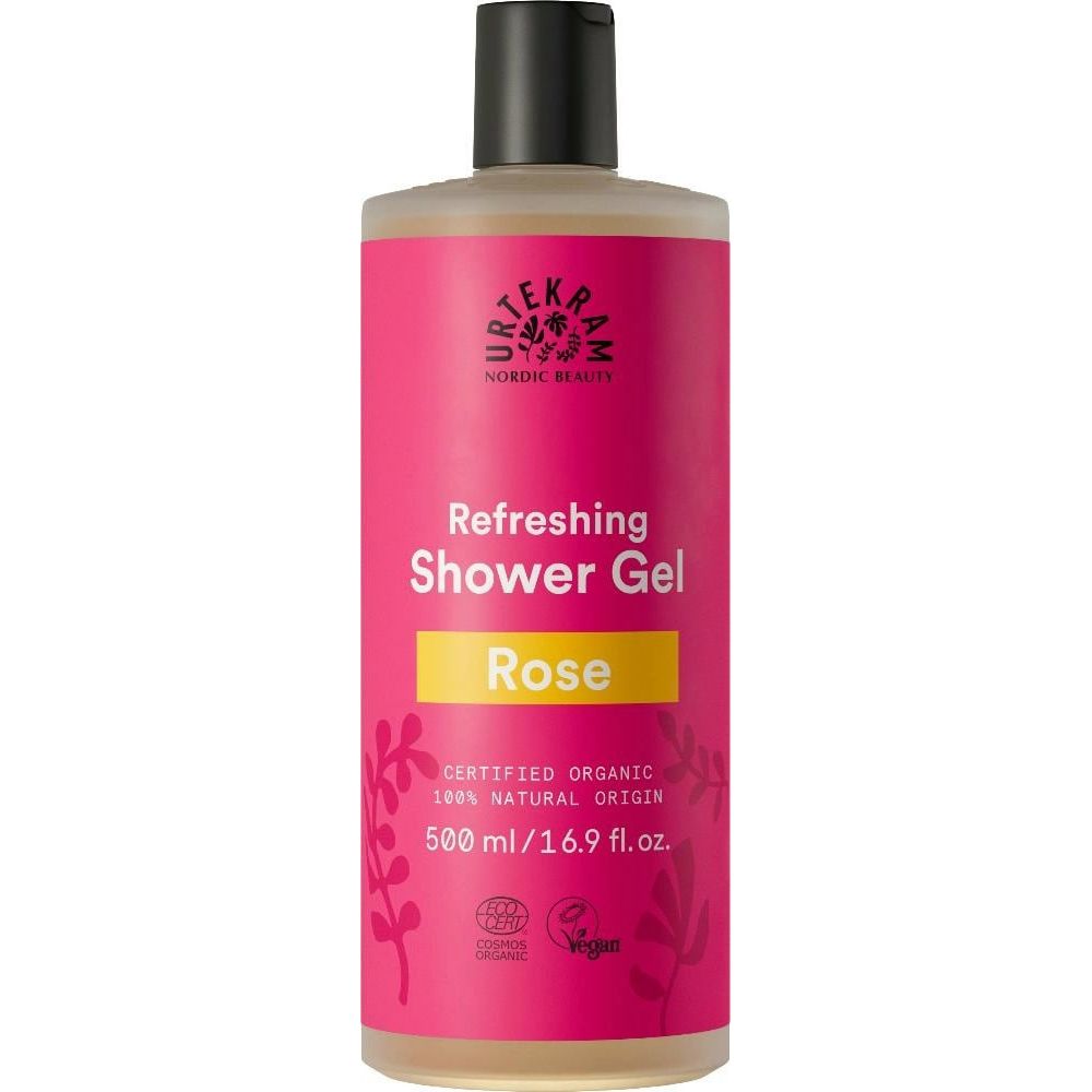 Urtekram Shower Gel Rose, 500 ml