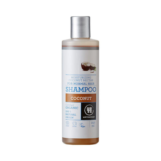 Urtekram Shampooing Noix de Coco cheveux normaux, 250 ml