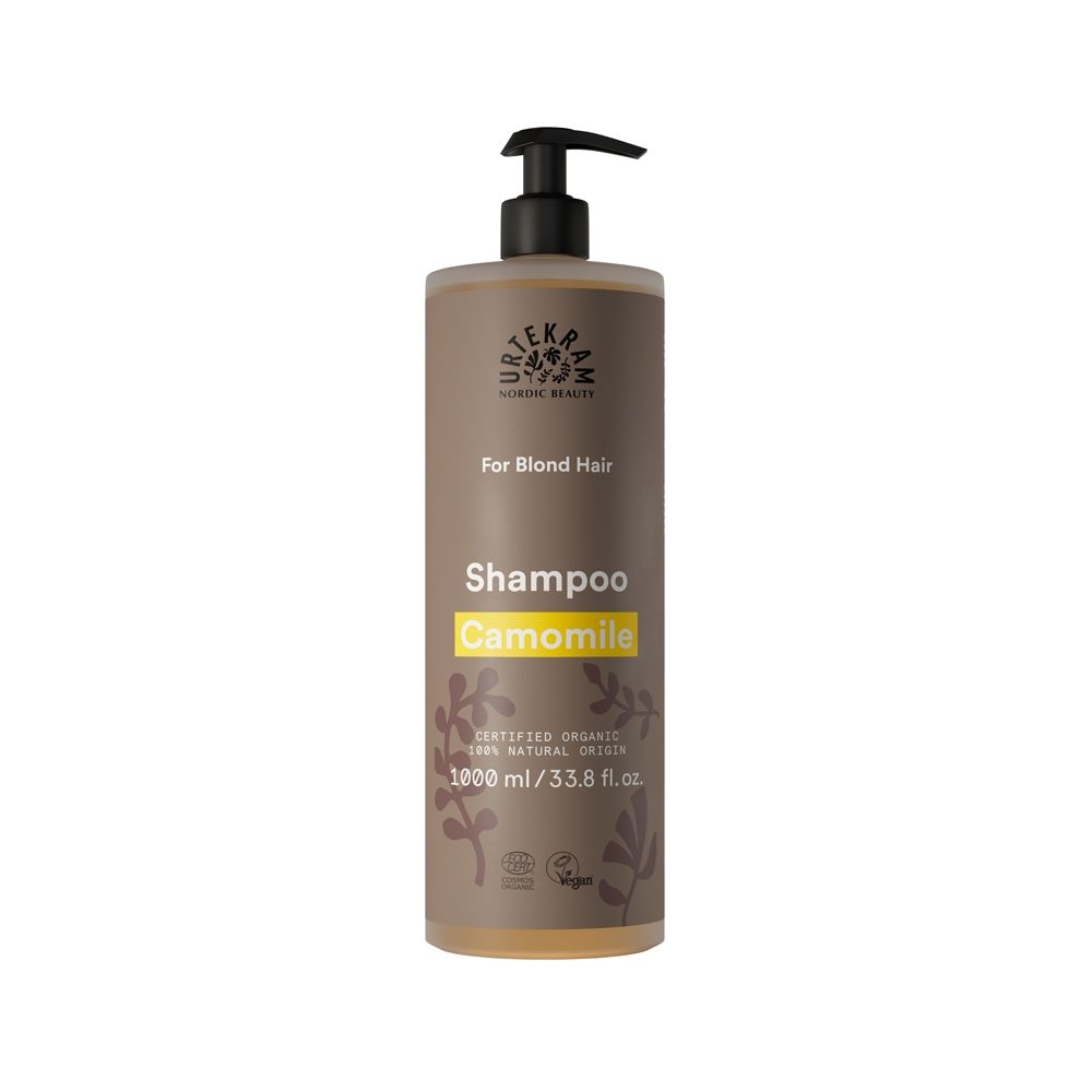 Urtekram shampooing camomille cheveux blonds, 1 l