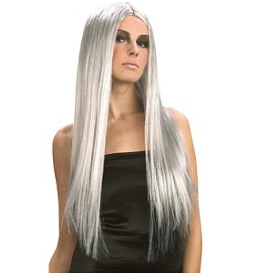 Witch wig, grey