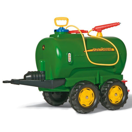 RollyToys Tanker John Deere with tandem axle and water pump