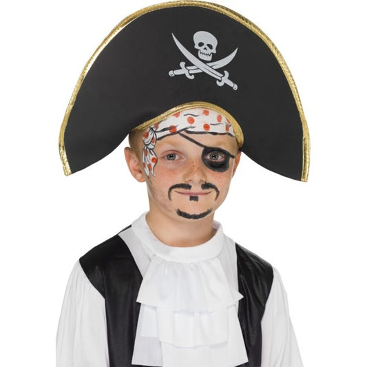 Pirate hat with skull