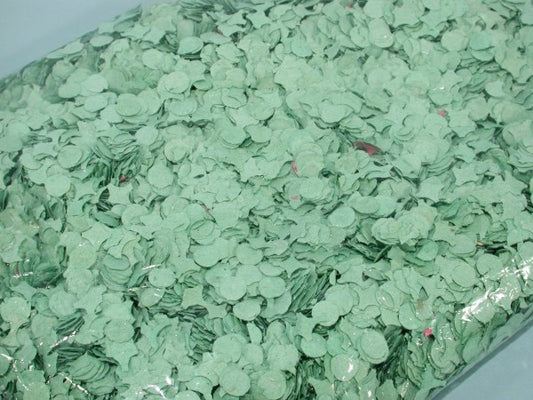 Confettis, sac de 10 kg, vert
