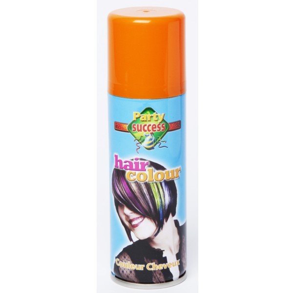 Spray colorant pour cheveux, orange