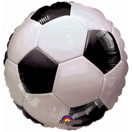 Ballon de football en aluminium, 45 cm