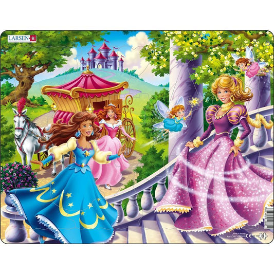 Larsen Puzzle Princesses, 24 pieces